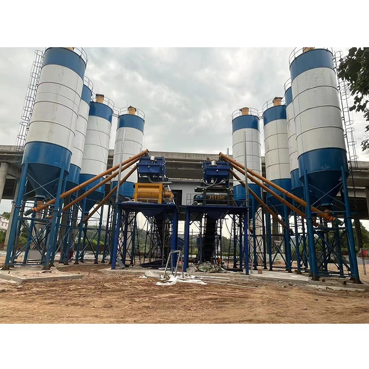 2-90 120m³ Stationary Batching Plant