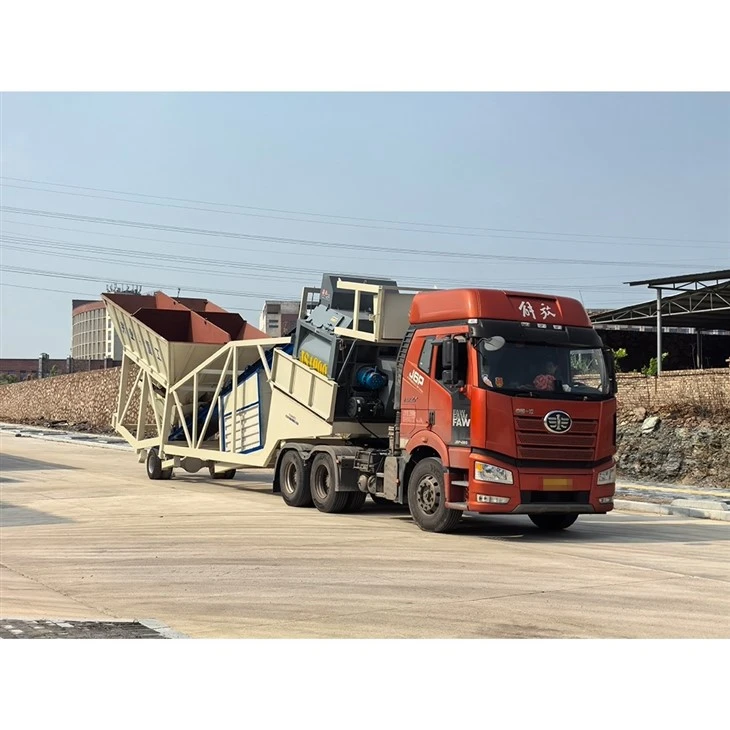 Portable Concrete Batching Plant