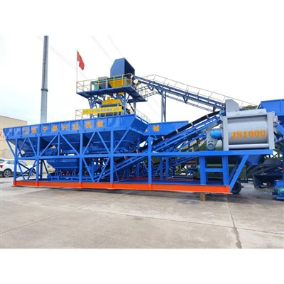 Dry Mobile Concrete Batching Plant